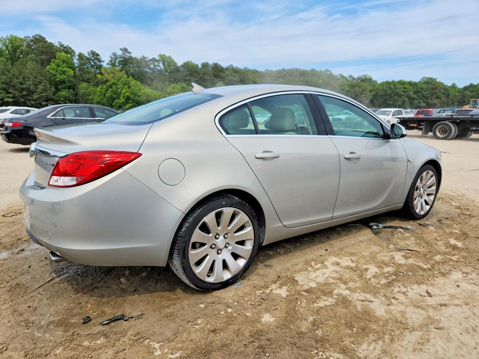 2011 Buick Regal VIN W04G15GV9B1108005 COPART salvage auction — FRONT END, De - Salvage Certificate, sold $225 on 2026-07-28 (photo 3)