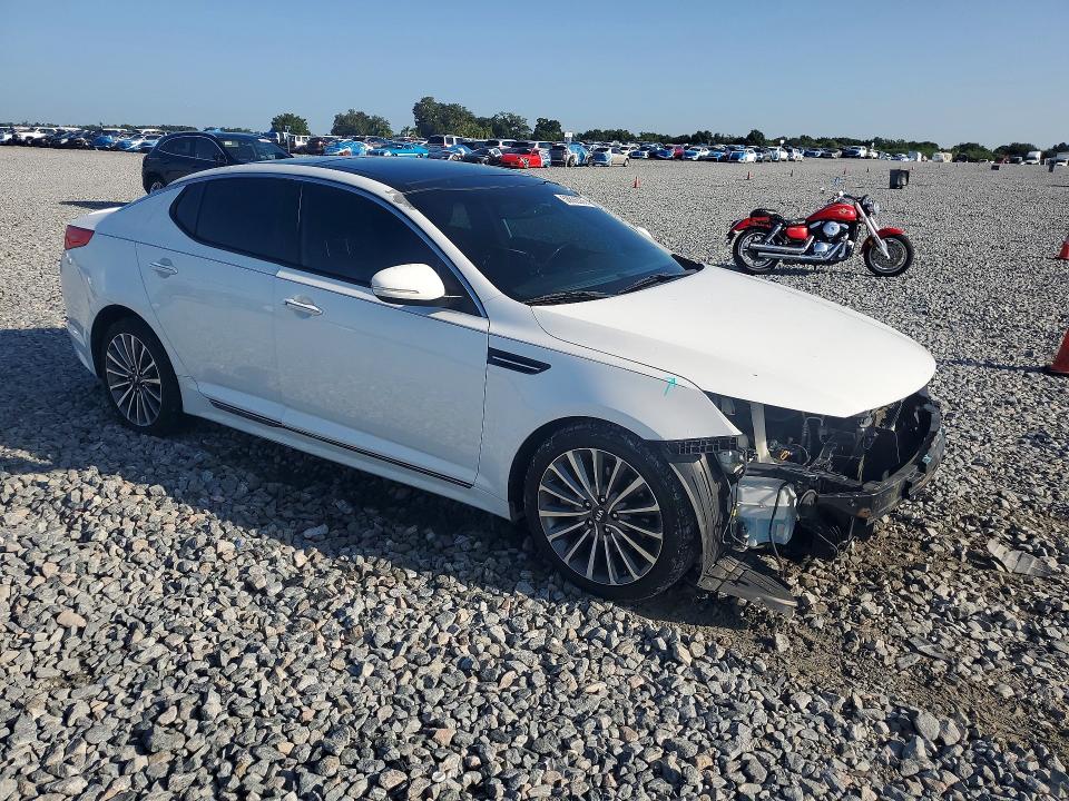 2013 Kia Optima VIN 5XXGR4A68DG161571 COPART salvage auction — FRONT END, Fl - Certificate Of Destruction, sold $850 on 2026-07-10 (photo 4)