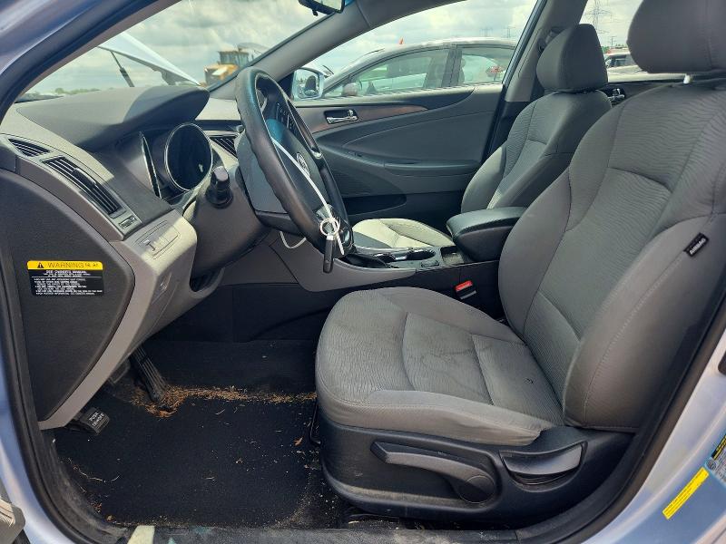 2013 Hyundai Sonata VIN KMHEC4A47DA069656 COPART salvage auction — FRONT END, Il - Salvage Certificate, sold $775 on 2026-07-23 (photo 7)