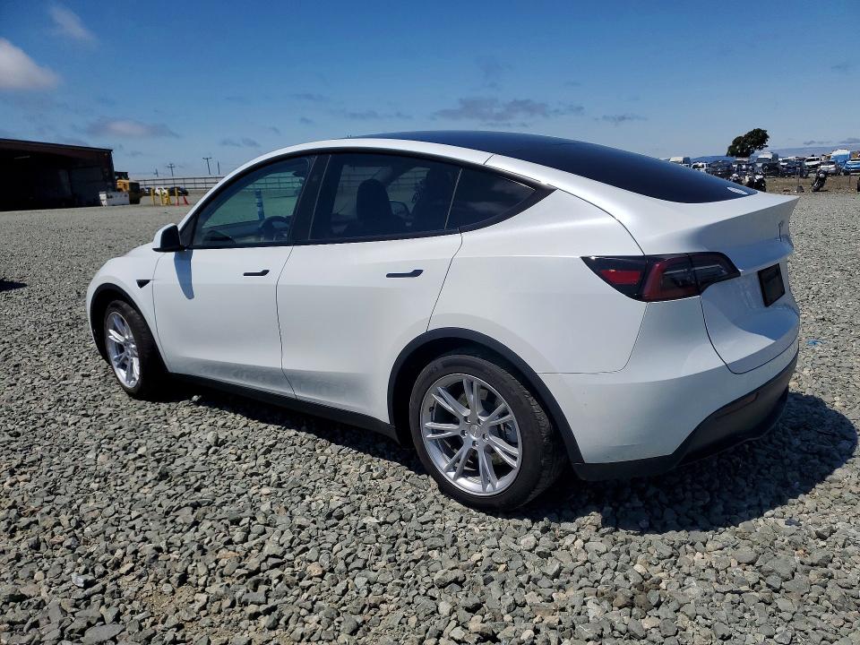 2024 Tesla Model y VIN 7SAYGAEE5RF994669 COPART salvage auction — FRONT END, Ca - Salvage Certificate, sold $13,200 on 2026-07-13 (photo 2)