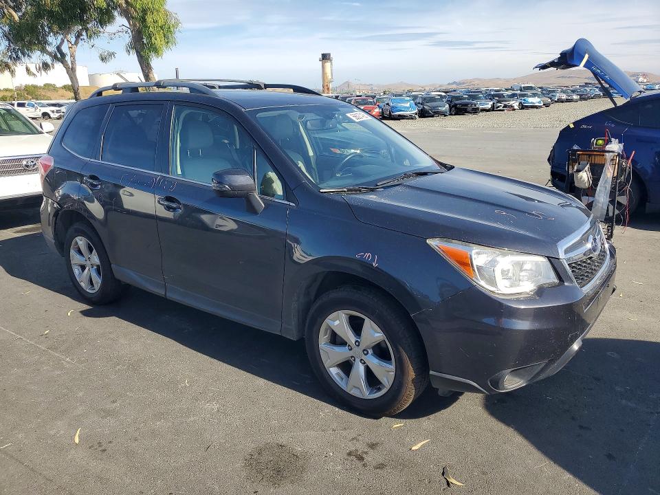 2014 Subaru Forester VIN JF2SJAPC3EH415948 COPART salvage auction — REAR END, Ca - Salvage Certificate, sold $2,200 on 2026-07-08 (photo 4)