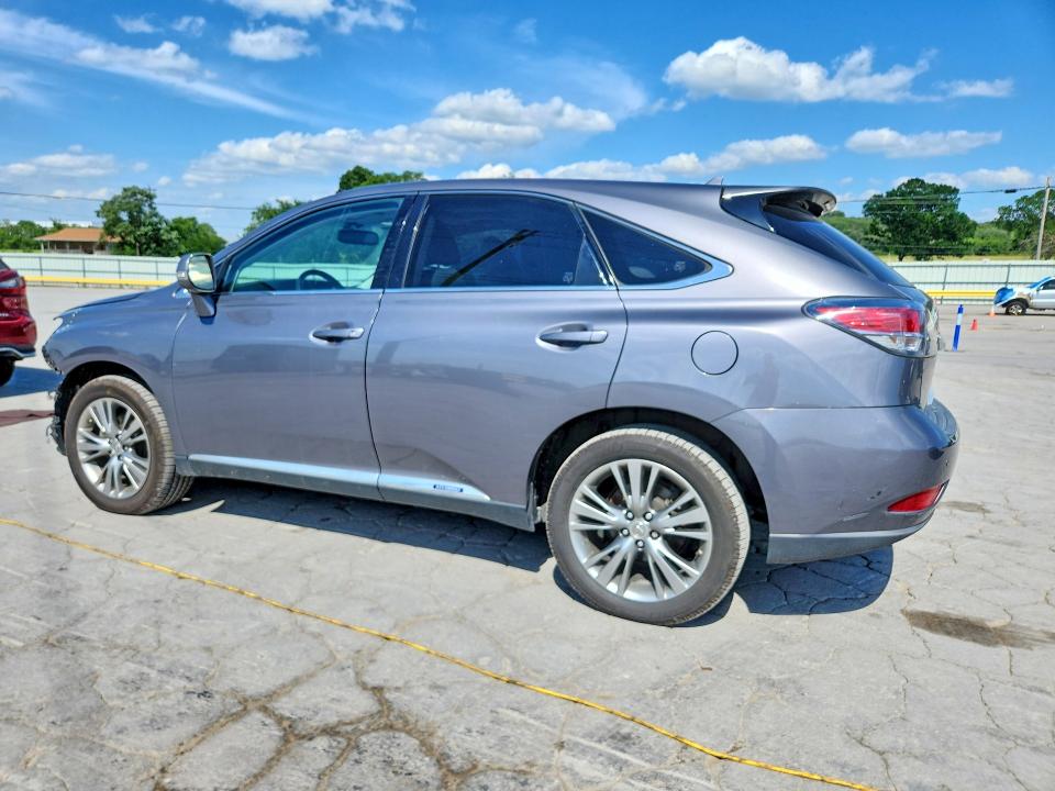 2013 Lexus Rx VIN JTJZB1BA7D2412453 COPART salvage auction — FRONT END, Tn - Salvage Certificate, sold $4,600 on 2026-07-20 (photo 2)