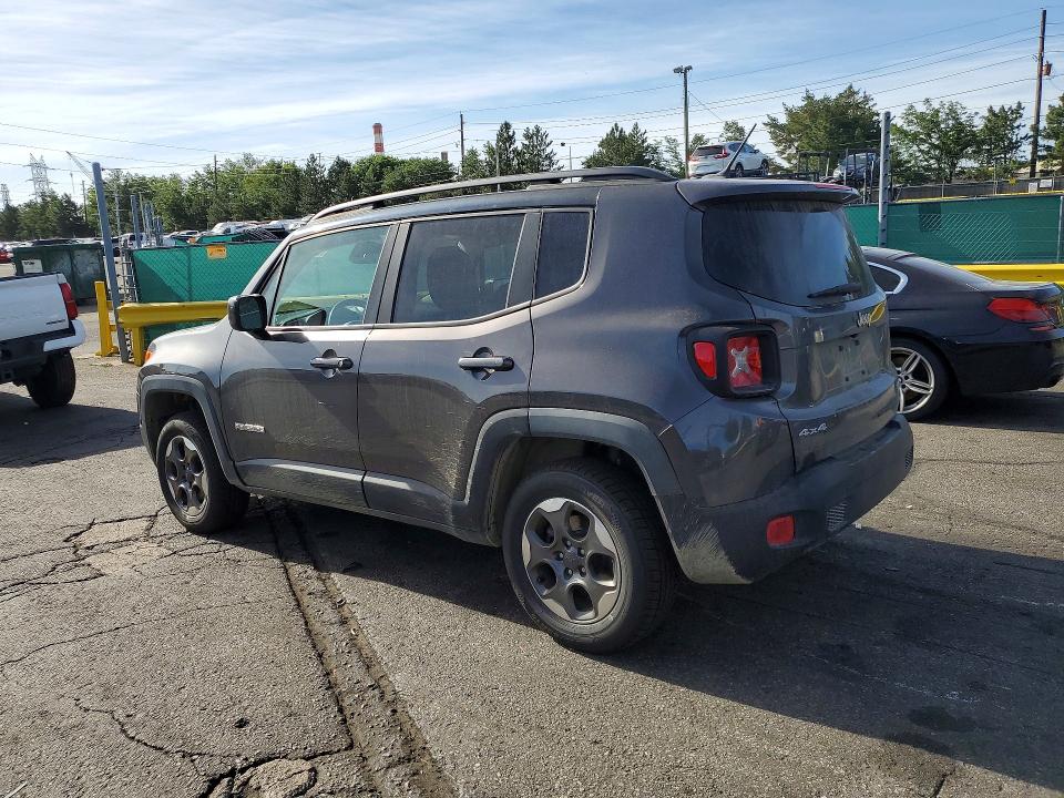 2016 Jeep Renegade VIN ZACCJBBW5GPC93325 COPART salvage auction — MINOR DENT/SCRATCHES, Co - Dis/Dlr/Exp Only Clean Title, sold $1,700 on 2026-07-08 (photo 2)
