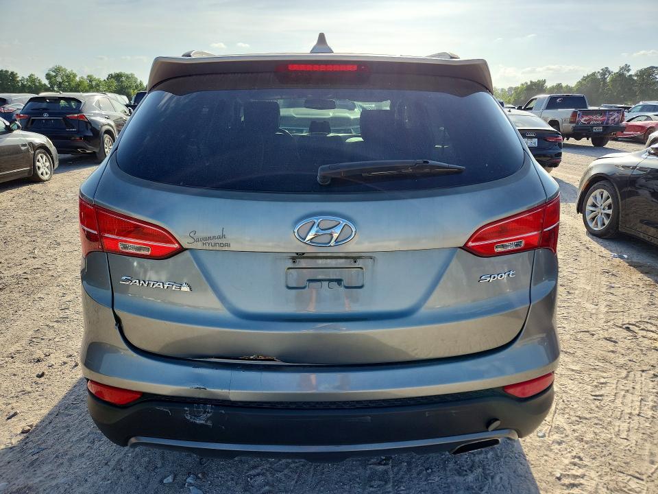 2014 Hyundai VIN 5XYZU3LB6EG204281 COPART salvage auction — SIDE, TX - SALVAGE VEHICLE TITLE (P), sold $375 on 2026-07-24 (photo 6)