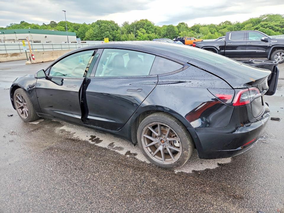2022 Tesla Model 3 VIN 5YJ3E1EA2NF368484 COPART salvage auction — FRONT END, Fl - Certificate Of Title, sold $8,000 on 2026-07-06 (photo 2)