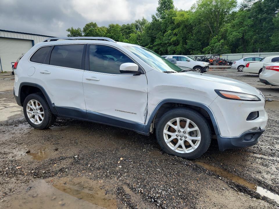 2015 Jeep Cherokee VIN 1C4PJLCS0FW542196 COPART salvage auction — FRONT END, La - Cert Of Title-Salvage, sold $1,000 on 2026-07-09 (photo 4)