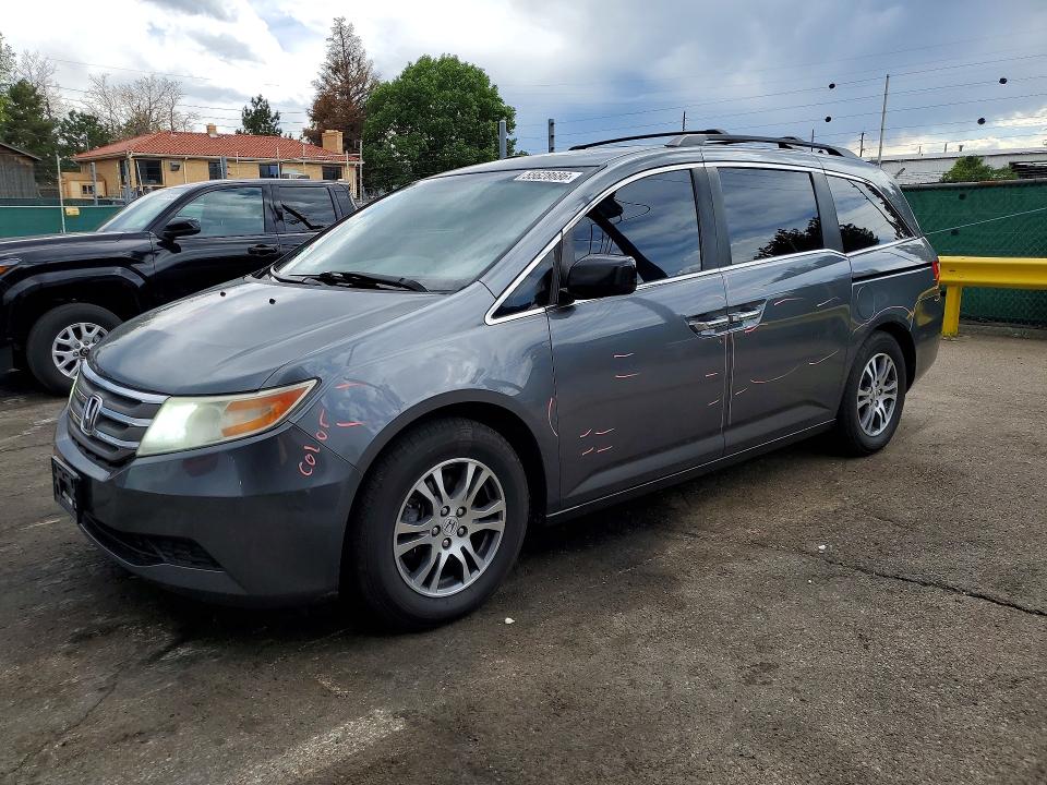 2011 Honda Odyssey VIN 5FNRL5H64BB022818 — COPART salvage auction photo