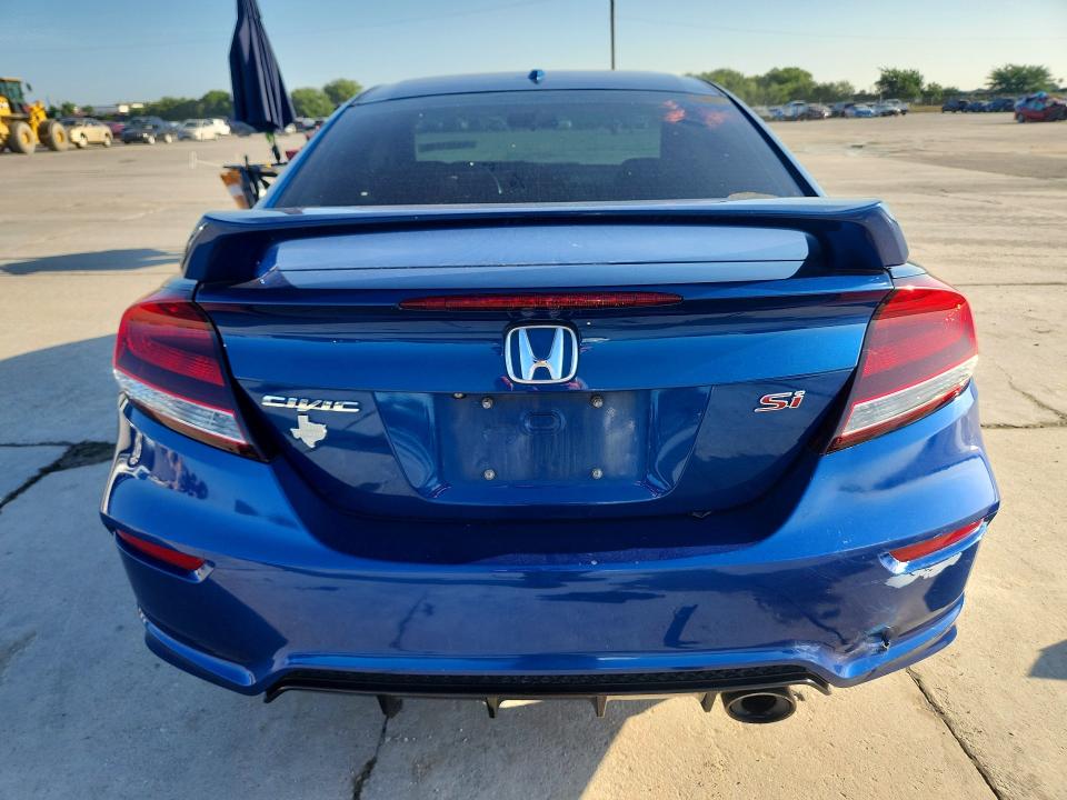 2014 Honda Civic VIN 2HGFG4A50EH702153 COPART salvage auction — SIDE, Tx - Certificate Of Title, sold $1,900 on 2026-07-09 (photo 6)