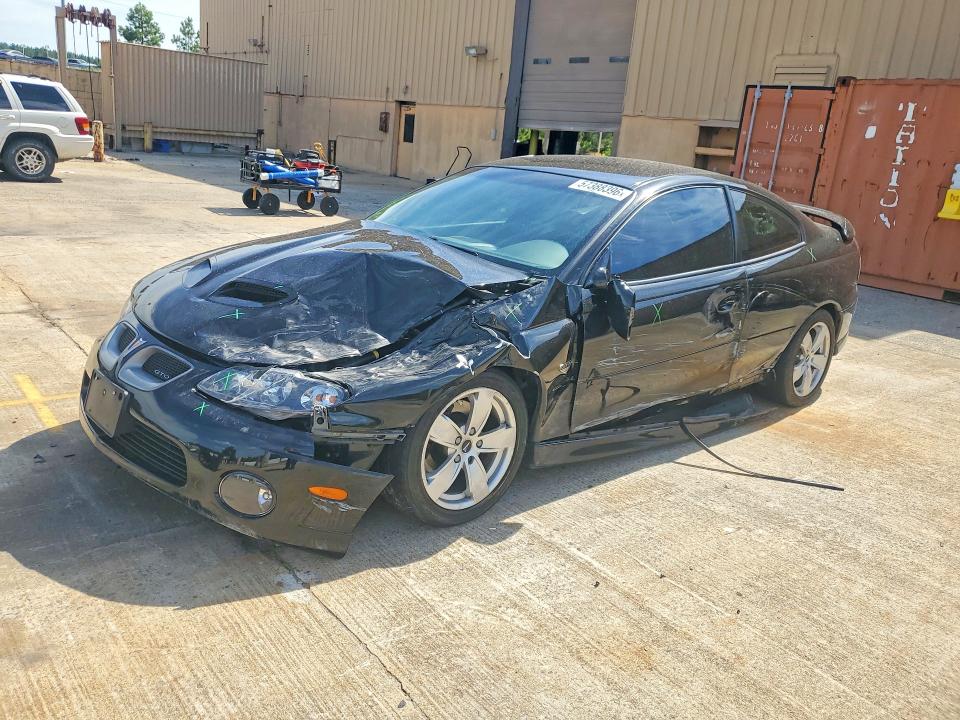 2006 Pontiac Gto VIN 6G2VX12UX6L552711 COPART salvage auction — FRONT END, Sc - Cert Of Title-Salvage, sold $7,200 on 2026-07-17 (photo 1)