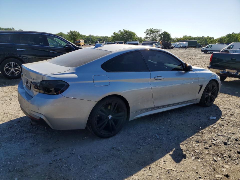 2014 BMW 4er VIN WBA3R5C53EK186536 COPART salvage auction — FRONT END, Md - Cert Of Salvage < 75% Damage, sold $3,250 on 2026-07-30 (photo 3)