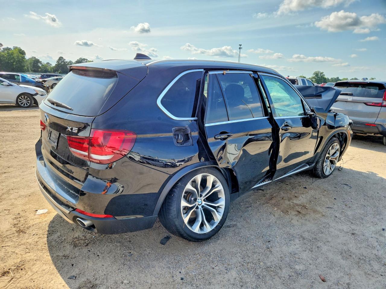 2015 BMW X5 VIN 5UXKR2C54F0H37231 COPART salvage auction — Front End, AL - CERT OF TITLE-SALVAGE TITLE, sold $550 on 2026-06-25 (photo 3)