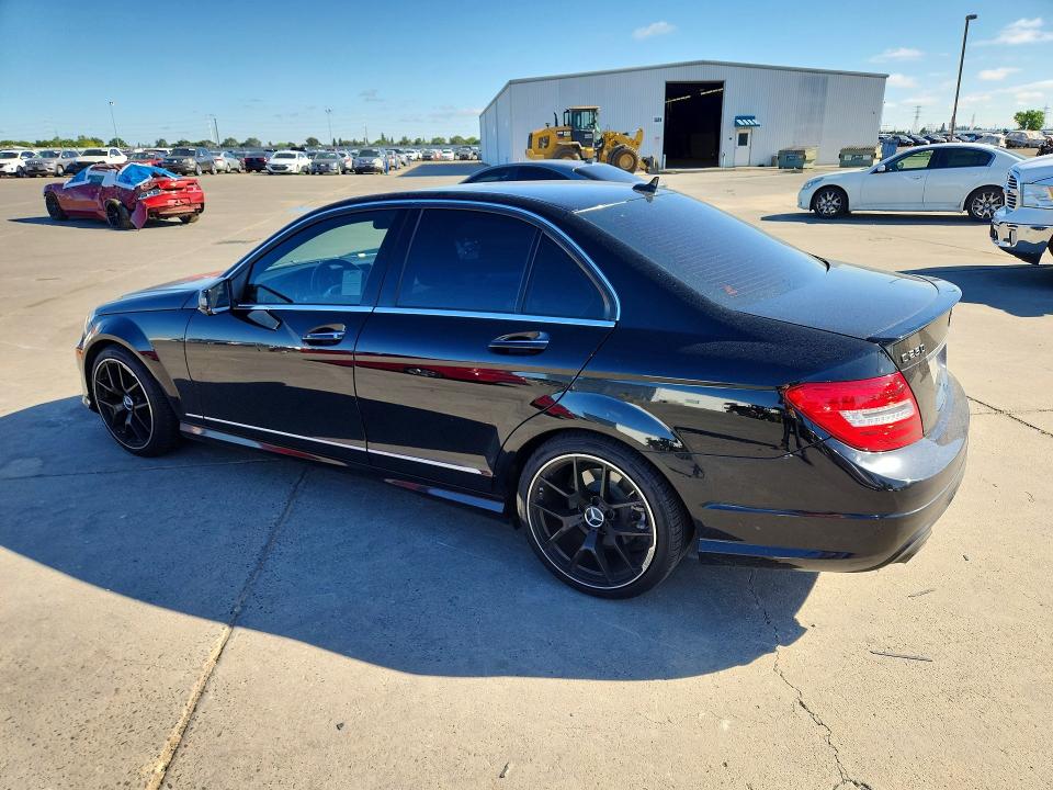 2014 Mercedes-benz C-klasse VIN WDDGF4HBXEA902687 COPART salvage auction — FRONT END, Ca - Salvage Certificate, sold $1,500 on 2026-07-20 (photo 2)