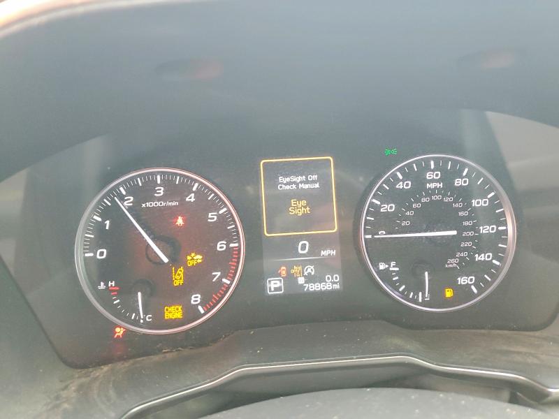 2023 Subaru Outback VIN 4S4BTAJC1P3150833 COPART salvage auction — FRONT END, Tx - Certificate Of Title, sold $8,100 on 2026-07-02 (photo 9)