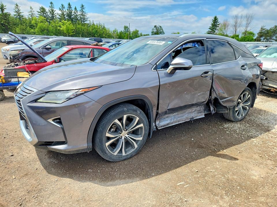 2016 Lexus Rx 350 VIN 2T2BZMCA8GC019661 COPART salvage auction — SIDE, On - Permit No Brand - Unfit, sold $14,400 on 2026-07-02 (photo 1)