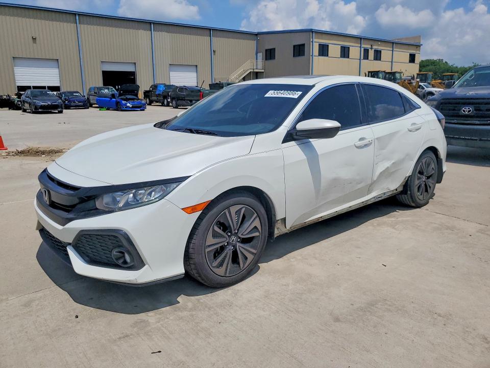 2017 Honda Civic VIN SHHFK7H53HU210245 COPART salvage auction — SIDE, Tx - Salvage Vehicle Title, sold $3,350 on 2026-07-20 (photo 1)