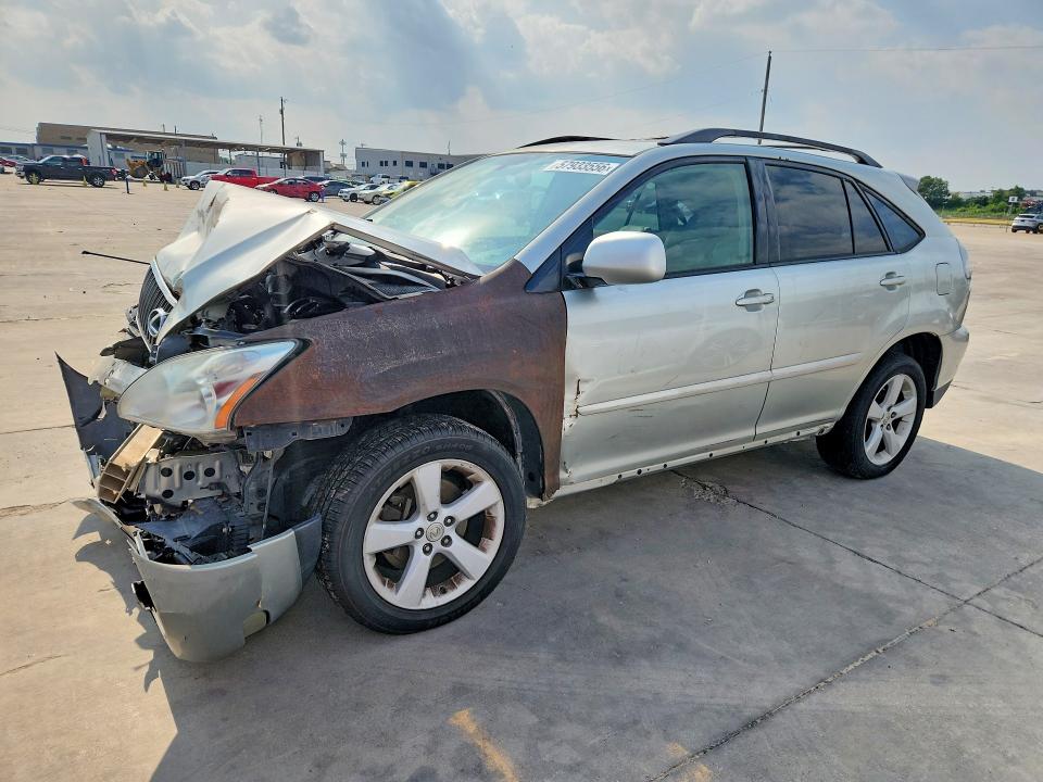 2007 Lexus Rx 350 VIN 2T2HK31U77C013517 COPART salvage auction — FRONT END, TX - CERTIFICATE OF TITLE, sold $1,300 on 2026-07-02 (photo 1)
