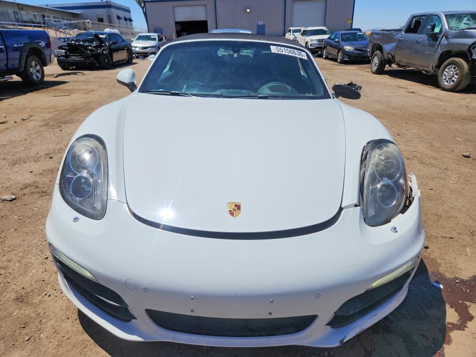 2014 Porsche Boxster VIN WP0CB2A82ES141350 COPART salvage auction — SIDE, Nm - Cert Of Title-Salvage, sold $300 on 2026-07-02 (photo 5)