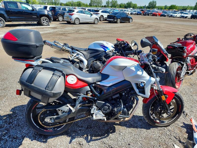 2012 BMW F 800 VIN WB1021708CZ092140 COPART salvage auction — SIDE, On - Permit No Brand - Unfit, sold $1,800 on 2026-07-14 (photo 1)