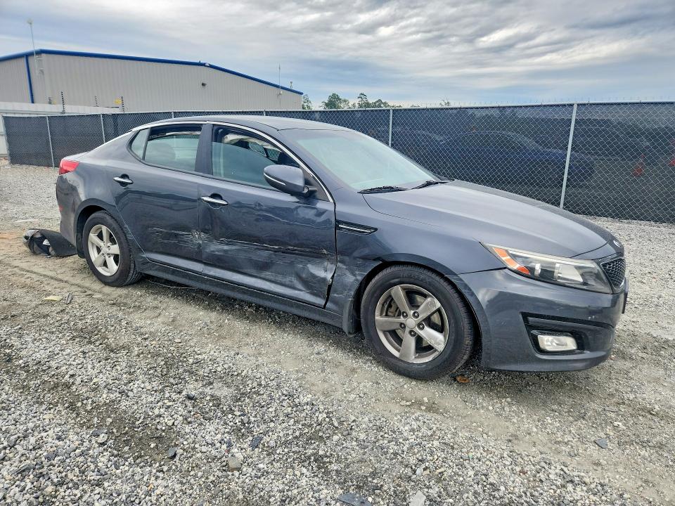 2015 Kia VIN KNAGM4A71F5640085 COPART salvage auction — SIDE, Sc - Cert Of Title-Salvage, sold $725 on 2026-07-20 (photo 4)