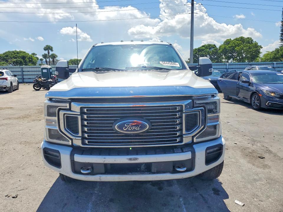 2022 Ford F-350 super duty VIN 1FT8W3DT3NEC06107 COPART salvage auction — MECHANICAL, MS - CERT OF TITLE-SALVAGED (P), sold $12,900 on 2026-07-27 (photo 5)