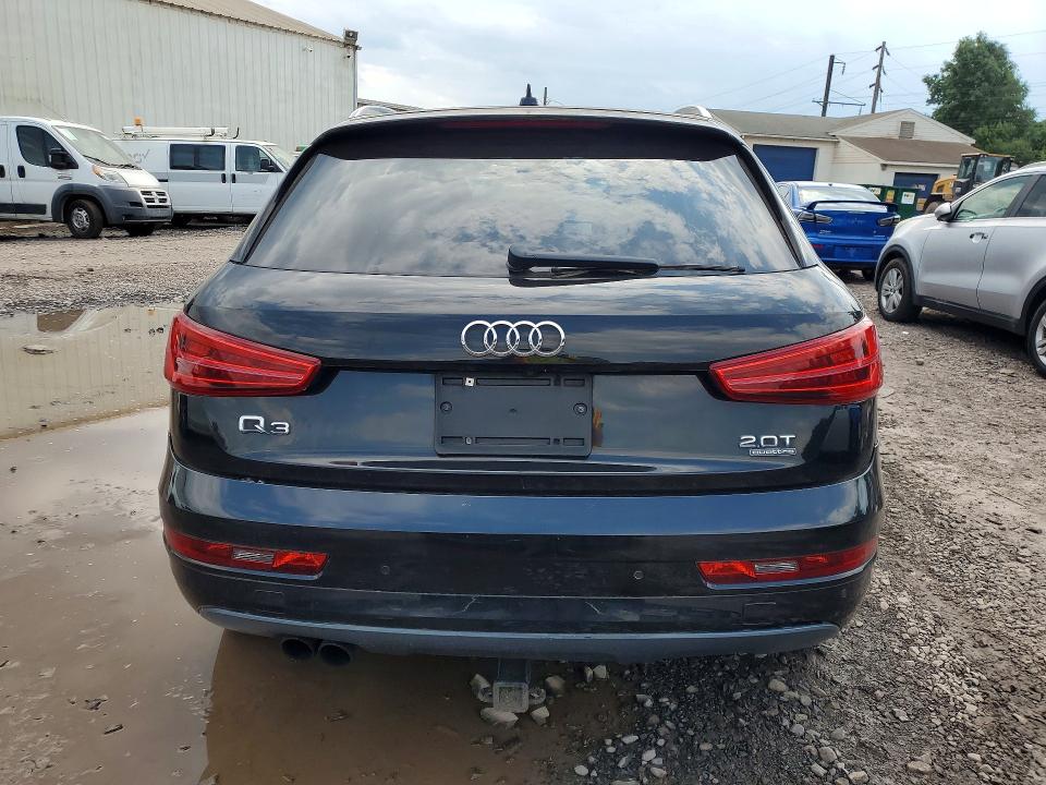 2016 Audi Q3 VIN WA1EFCFS0GR020134 COPART salvage auction — FRONT END, Pa - Cert Of Title, sold $3,700 on 2026-07-08 (photo 6)