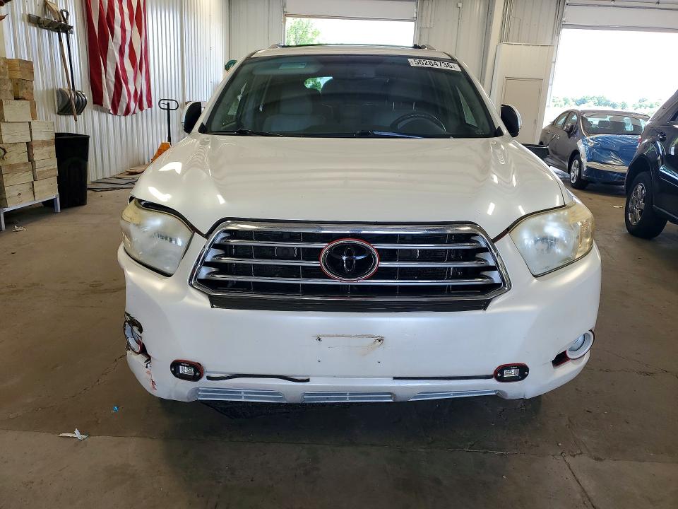2008 Toyota Highlander VIN JTEES42A582032483 COPART salvage auction — FRONT END, Mn - Cert Of Title-Prior Salvage, sold $400 on 2026-07-28 (photo 5)