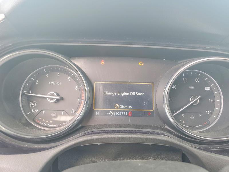 2021 Buick Encore VIN KL4MMDS29MB085355 COPART salvage auction — FRONT END, Oh - Cert Of Title-Salvage, sold $1,250 on 2026-07-28 (photo 9)