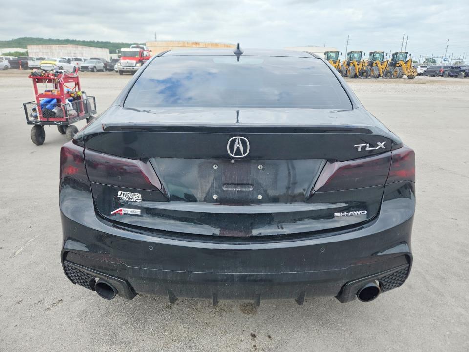 2020 Acura VIN 19UUB3F6XLA002282 COPART salvage auction — HAIL, Ok - Cert Of Title-Salvage, sold $6,900 on 2026-07-22 (photo 6)