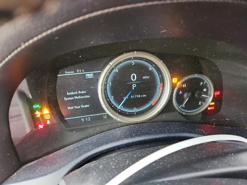 2016 Lexus Gs VIN JTHBZ1BL2GA006994 COPART salvage auction — FRONT END, Ca - Acq Bos - Post Sale - Salvage, sold $650 on 2026-07-20 (photo 9)