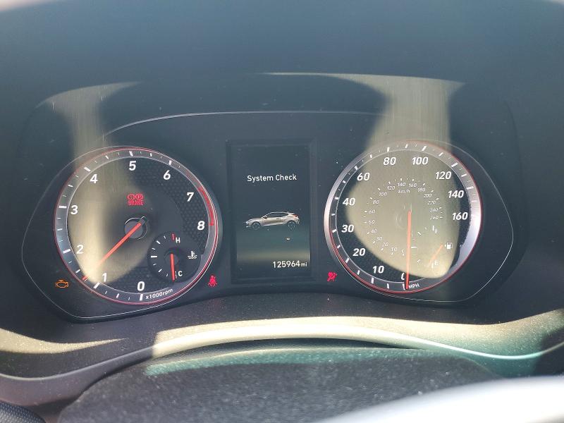 2019 Hyundai Veloster VIN KMHTH6AB4KU014483 COPART salvage auction — VANDALISM, Ca - Salvage Certificate, sold $1,850 on 2026-07-22 (photo 9)