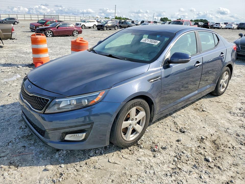 2015 Kia Optima VIN KNAGM4A78F5575686 COPART salvage auction — MECHANICAL, Mt - Certificate Of Title, sold $425 on 2026-07-13 (photo 1)