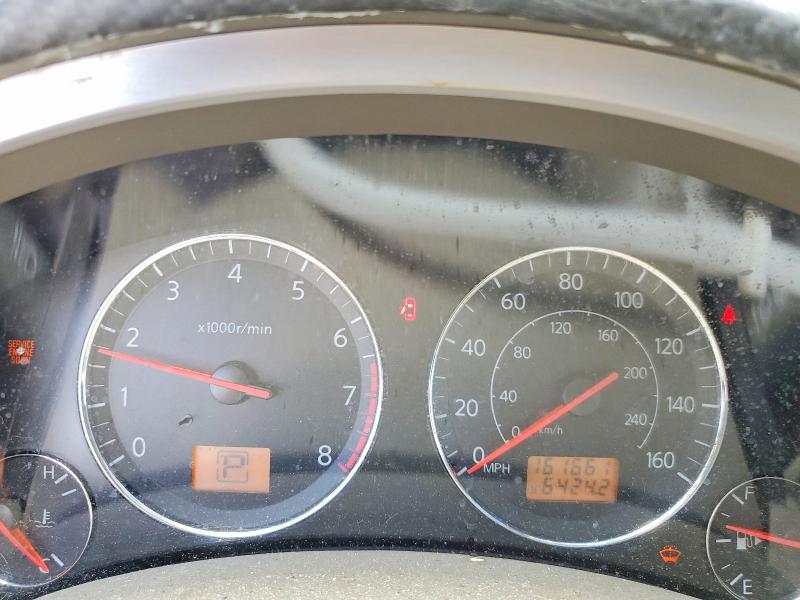 2005 Infiniti Fx VIN JNRAS08W55X212236 COPART salvage auction — FRONT END, Tx - Salvage Vehicle Title, sold $475 on 2026-07-14 (photo 9)