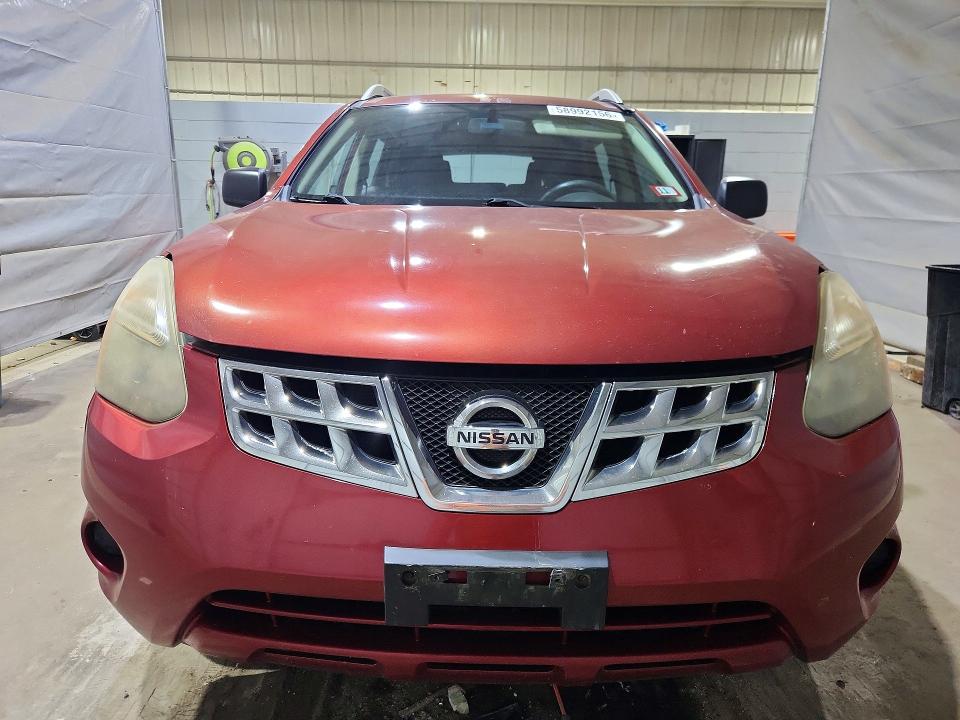 2014 Nissan Rogue VIN JN8AS5MV3EW701304 COPART salvage auction — FRONT END, Nh - Certificate Of Title, sold $275 on 2026-07-21 (photo 5)