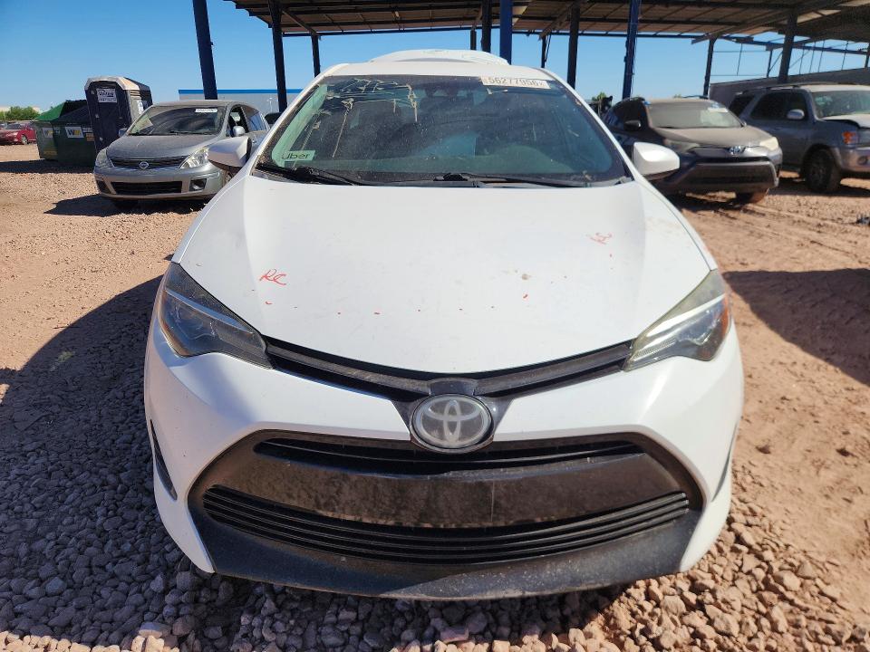 2017 Toyota Corolla VIN 2T1BURHE8HC961609 COPART salvage auction — REAR END, Az - Cert Of Title - Salvage, sold $3,300 on 2026-07-09 (photo 5)