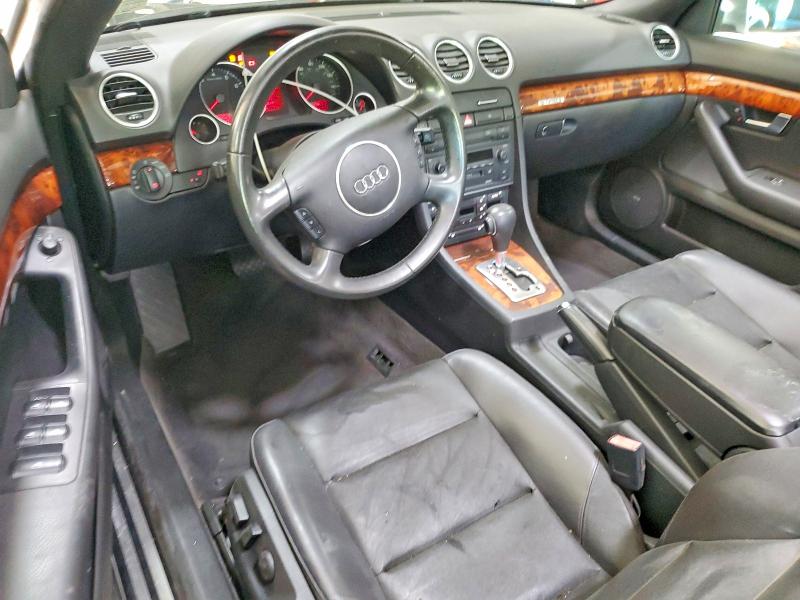 2006 Audi A4 quattro VIN WAUDT48H86K008285 COPART salvage auction — FRONT END, Pa - Certificate Of Salvage, sold $450 on 2026-07-08 (photo 8)