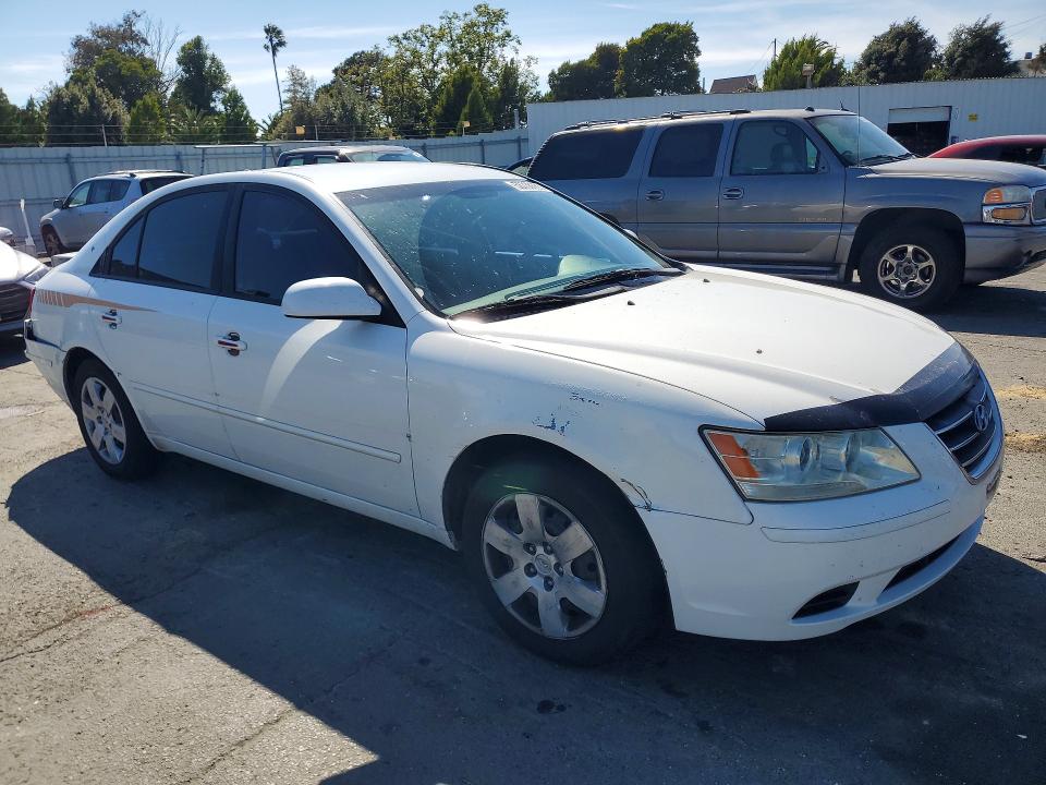 2010 Hyundai Sonata VIN 5NPET4AC2AH593670 COPART salvage auction — REAR END, CA - SALVAGE CERTIFICATE, sold $425 on 2026-07-17 (photo 4)