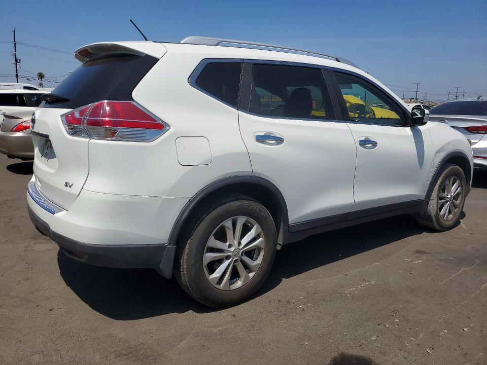2016 Nissan Rogue VIN KNMAT2MT3GP635209 COPART salvage auction — SIDE, Ca - Salvage Certificate, sold $2,150 on 2026-07-08 (photo 3)