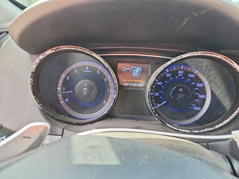 2014 Hyundai Sonata VIN 5NPEC4AB6EH895444 COPART salvage auction — FRONT END, Fl - Certificate Of Title, sold $250 on 2026-07-07 (photo 9)