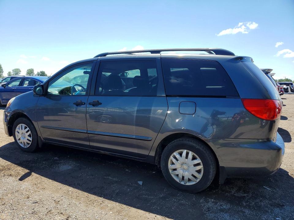 2010 Toyota Sienna VIN 5TDZK4CC1AS291475 COPART salvage auction — MECHANICAL, On - Permit No Brand - Unfit, sold $1,850 on 2026-07-23 (photo 2)
