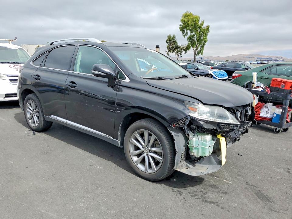 2015 Lexus Rx 450h VIN 2T2BC1BA7FC003614 COPART salvage auction — FRONT END, CA - SALVAGE CERTIFICATE, sold $7,300 on 2026-08-03 (photo 4)