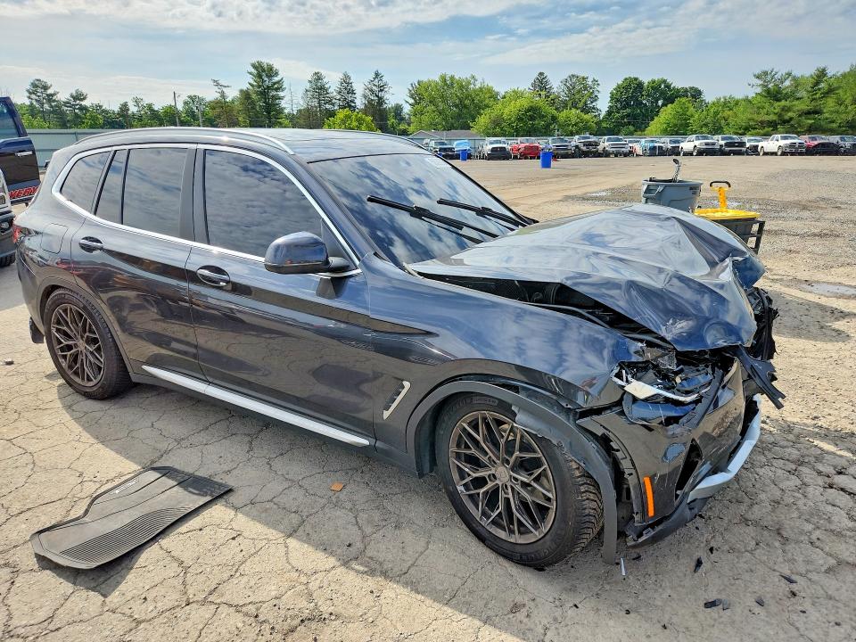 2022 BMW VIN 5UX53DP09N9K77161 COPART salvage auction — FRONT END, PA - CERTIFICATE OF SALVAGE, sold $7,800 on 2026-07-10 (photo 4)