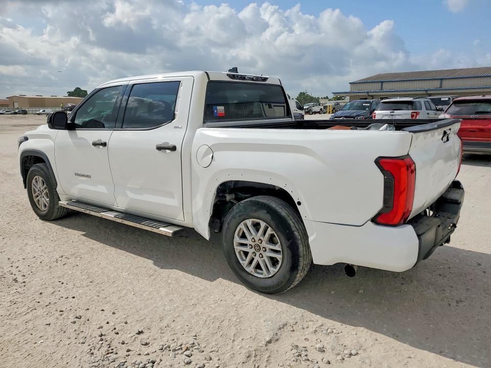 2022 Toyota Tundra VIN 5TFLA5AB1NX001793 COPART salvage auction — REAR END, Tx - Certificate Of Title, sold $13,300 on 2026-07-02 (photo 2)
