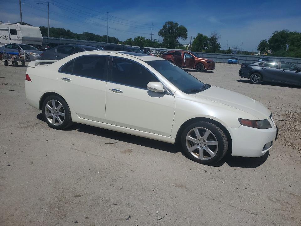 2005 Acura Tsx VIN JH4CL96815C029632 COPART salvage auction — FRONT END, Ia - Cert Of Title-Salvage Title, sold $1,450 on 2026-07-10 (photo 4)