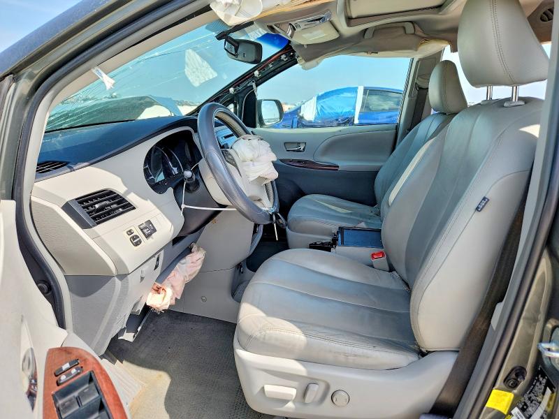 2012 Toyota VIN 5TDYK3DC5CS268496 COPART salvage auction — FRONT END, Tx - Salvage Vehicle Title, sold $725 on 2026-07-23 (photo 7)