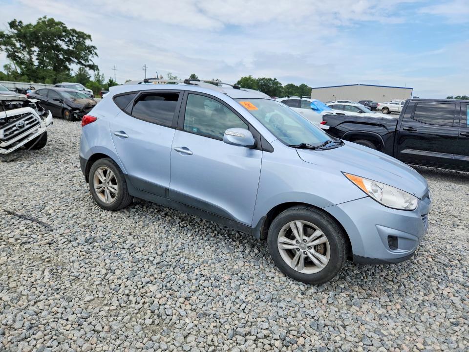 2012 Hyundai VIN KM8JU3AC2CU468873 COPART salvage auction — SIDE, Ga - Cert Of Title-Salvage, sold $1,250 on 2026-07-30 (photo 4)