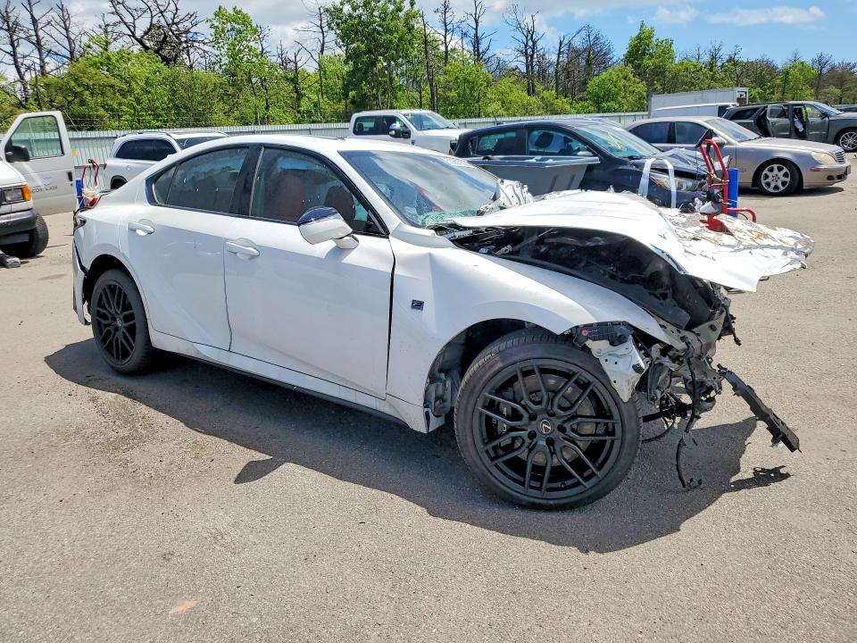 2023 Lexus VIN JTHAP1D28P5003550 COPART salvage auction — FRONT END, Ny - Mv-907A Salvage Certificate, sold $4,250 on 2026-07-06 (photo 4)
