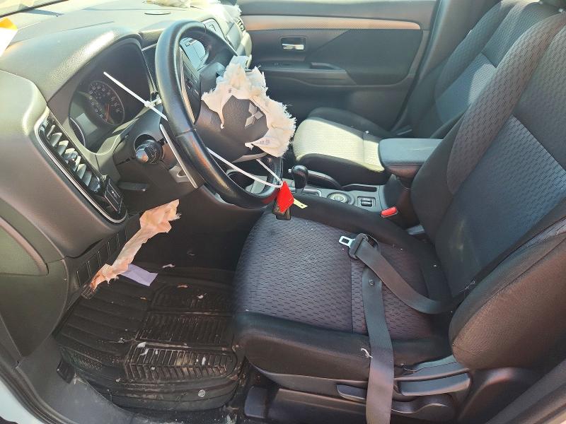 2014 Mitsubishi Outlander VIN JA4JZ3AX6EZ601840 COPART salvage auction — FRONT END, Qc - Gravement Accidente, sold $600 on 2026-07-07 (photo 7)