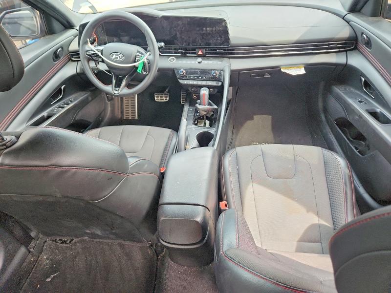 2023 Hyundai Elantra VIN KMHLR4AF0PU411846 COPART salvage auction — REAR END, MD - CERTIFICATE OF TITLE (P), sold $3,650 on 2026-07-31 (photo 8)