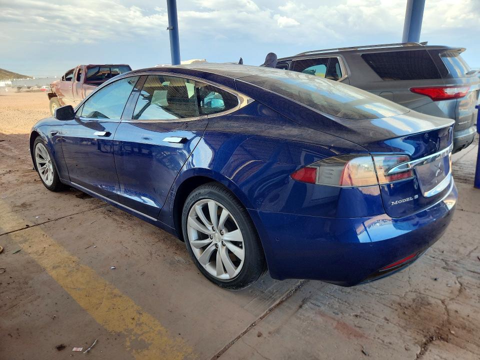 2017 Tesla Model s VIN 5YJSA1E14HF189536 COPART salvage auction — MINOR DENT/SCRATCHES, Az - Certificate Of Title, sold $11,895 on 2026-07-02 (photo 2)