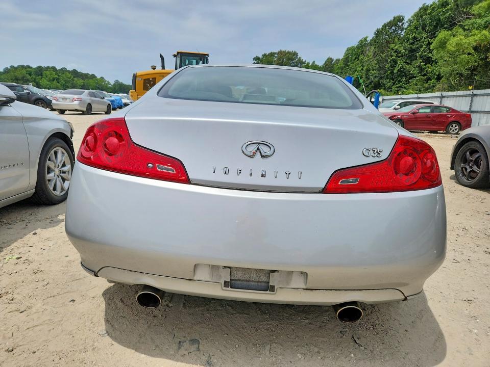 2007 Infiniti G35 VIN JNKCV54E37M906839 COPART salvage auction — FRONT END, VA - CERT OF TITLE - SALVAGE, sold $400 on 2026-07-28 (photo 6)